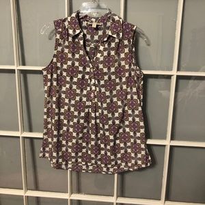 Dana Buchman sleeveless blouse